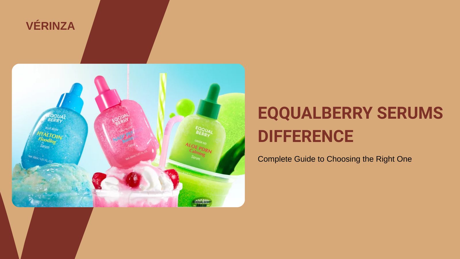 EQQUALBERRY Serums Difference