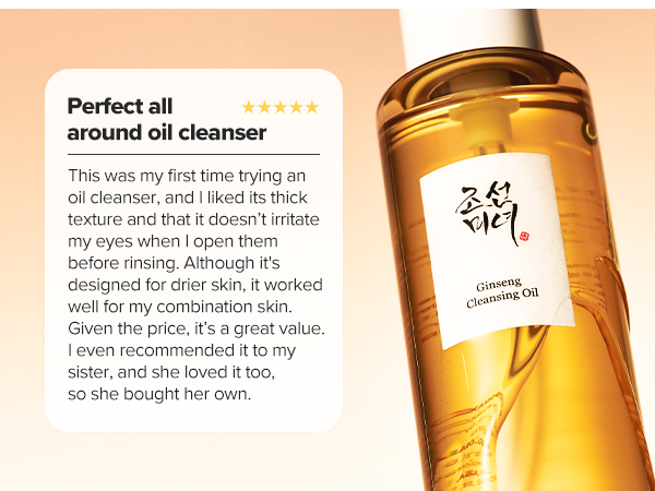 Beauty of joseon cleanising oil 250ml