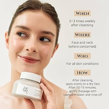 BEAUTY OF JOSEON Rice and Honey Glow Mask