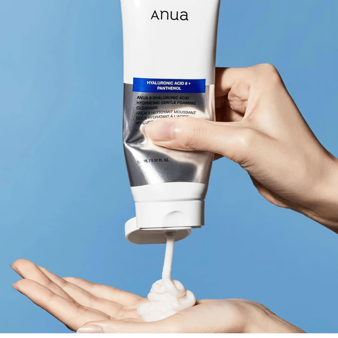 Anua 8 Hyaluronic Acid Hydrating Gentle Foaming Cleanser