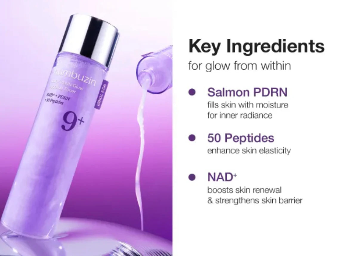 Numbuzin No.9 NAD+ PDRN Glow Boosting Toner