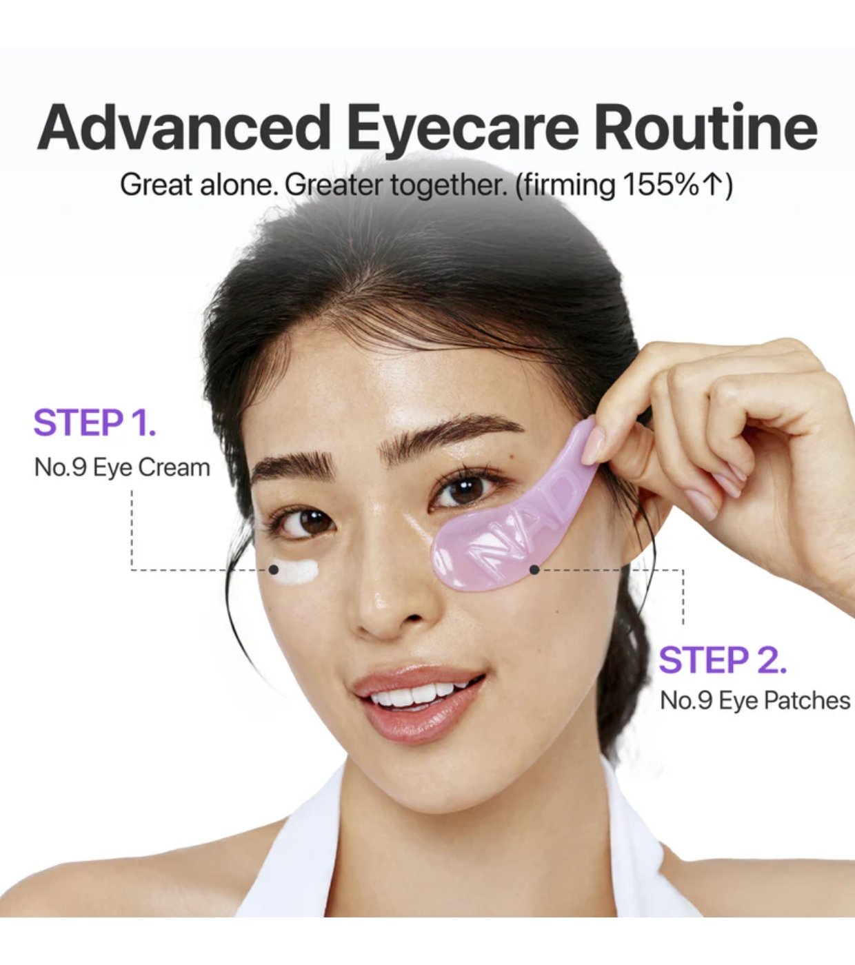 numbuzin No.9 NAD+ Collagen Under Eye Patches