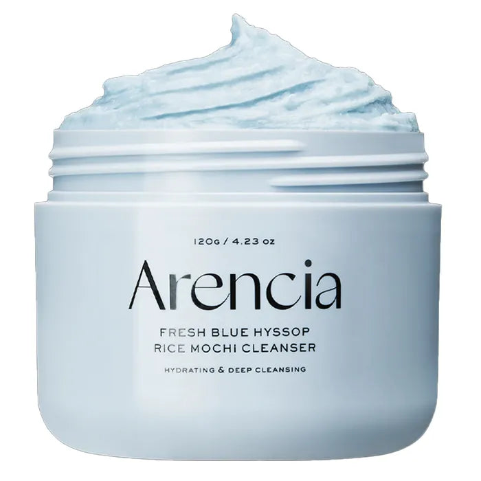 Arencia Fresh Blue Hyssop Rich Mochi Cleanser