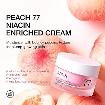 Anua Peach 77% Niacin Enriched Cream