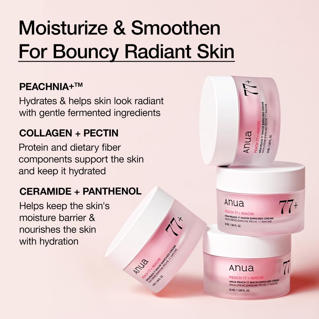 Anua Peach 77% Niacin Enriched Cream