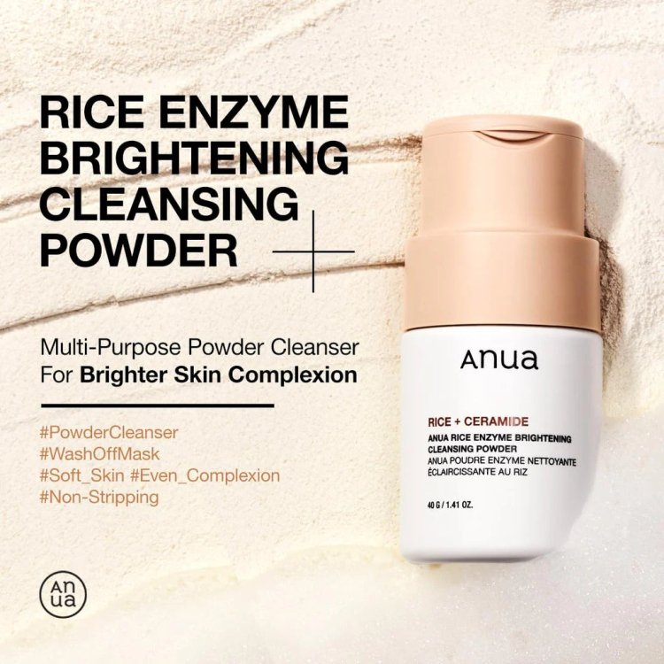 Anua Rice Enzyme Brightening Cleansing Powder (40g)