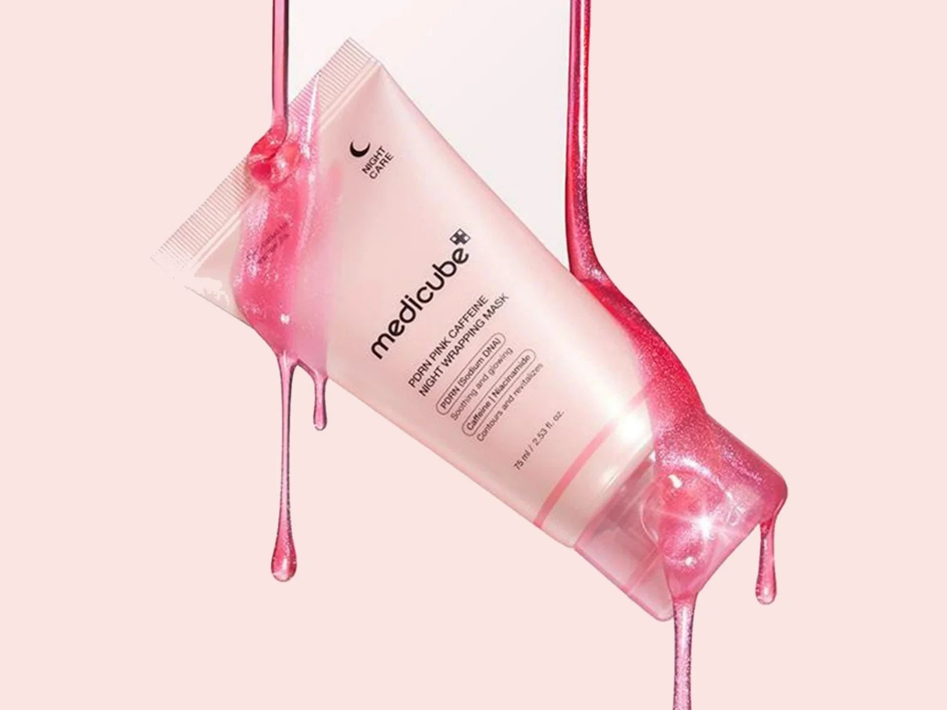 Medicube PDRN Pink Caffeine Night Wrapping Mask (75ml)
