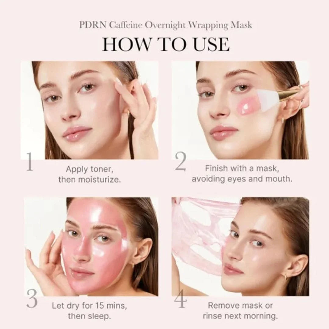 Medicube PDRN Pink Caffeine Night Wrapping Mask (75ml)