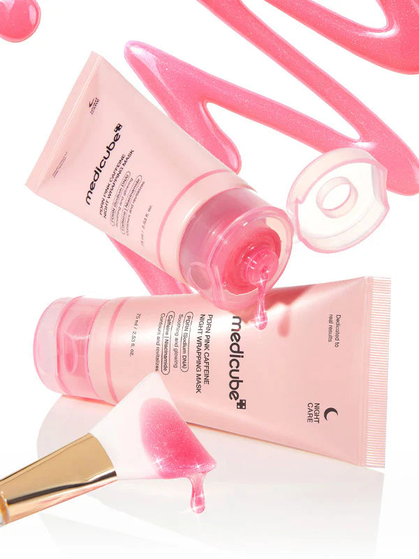 Medicube PDRN Pink Caffeine Night Wrapping Mask (75ml)