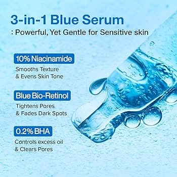 Numbuzin Blue Bio-Retinol Pore Refining Serum