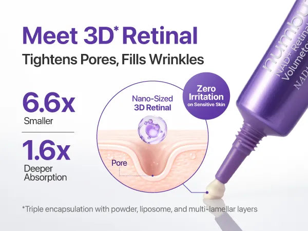 numbuzin No.9 NAD+ Retinal Volumetox Eye Cream Tube