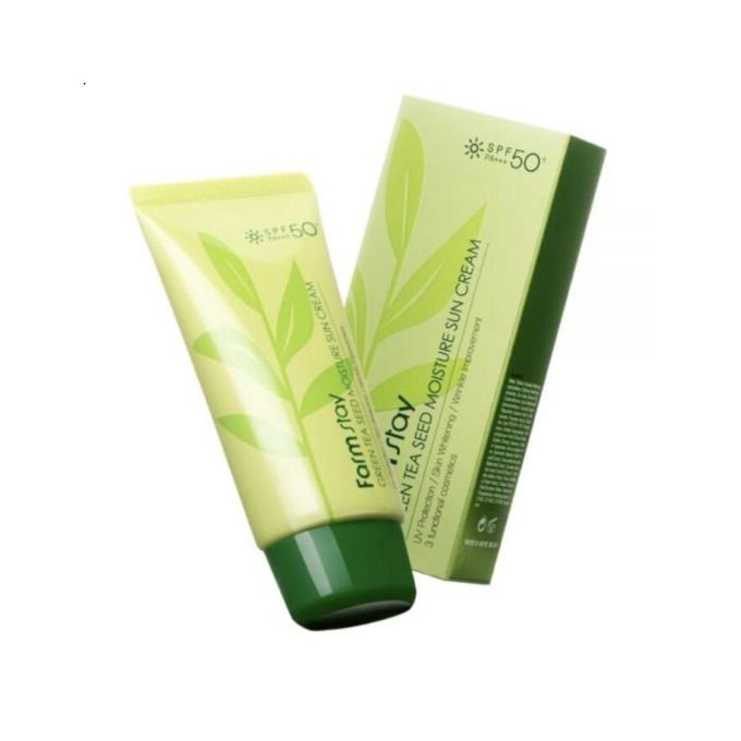 Farm Stay Green Tea Seed Moisture Sun Cream