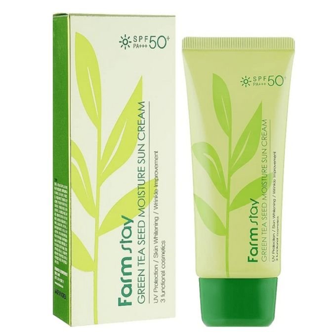 Farm Stay Green Tea Seed Moisture Sun Cream