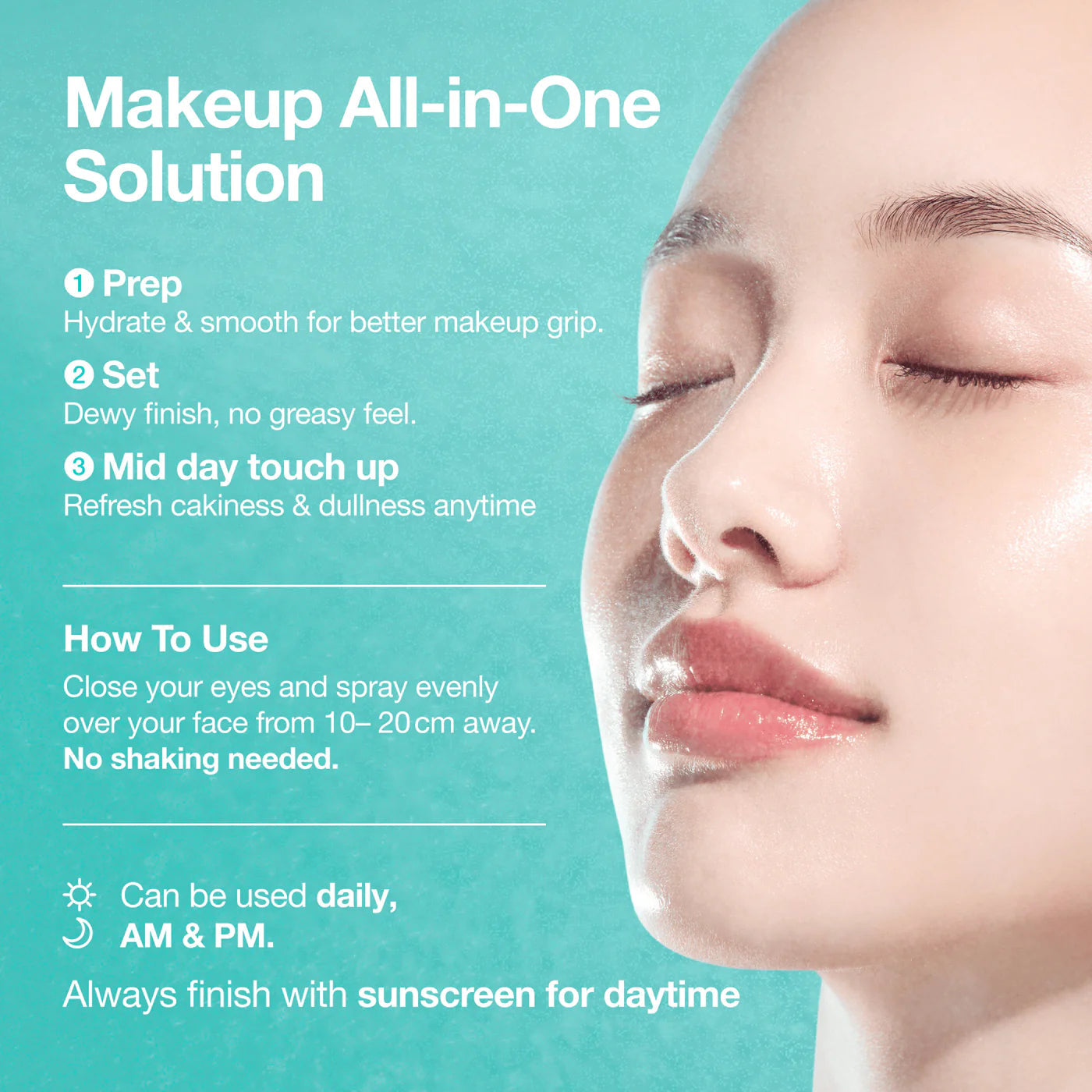 Anua PDRN Collagen Glow Facial Serum Spray Mini