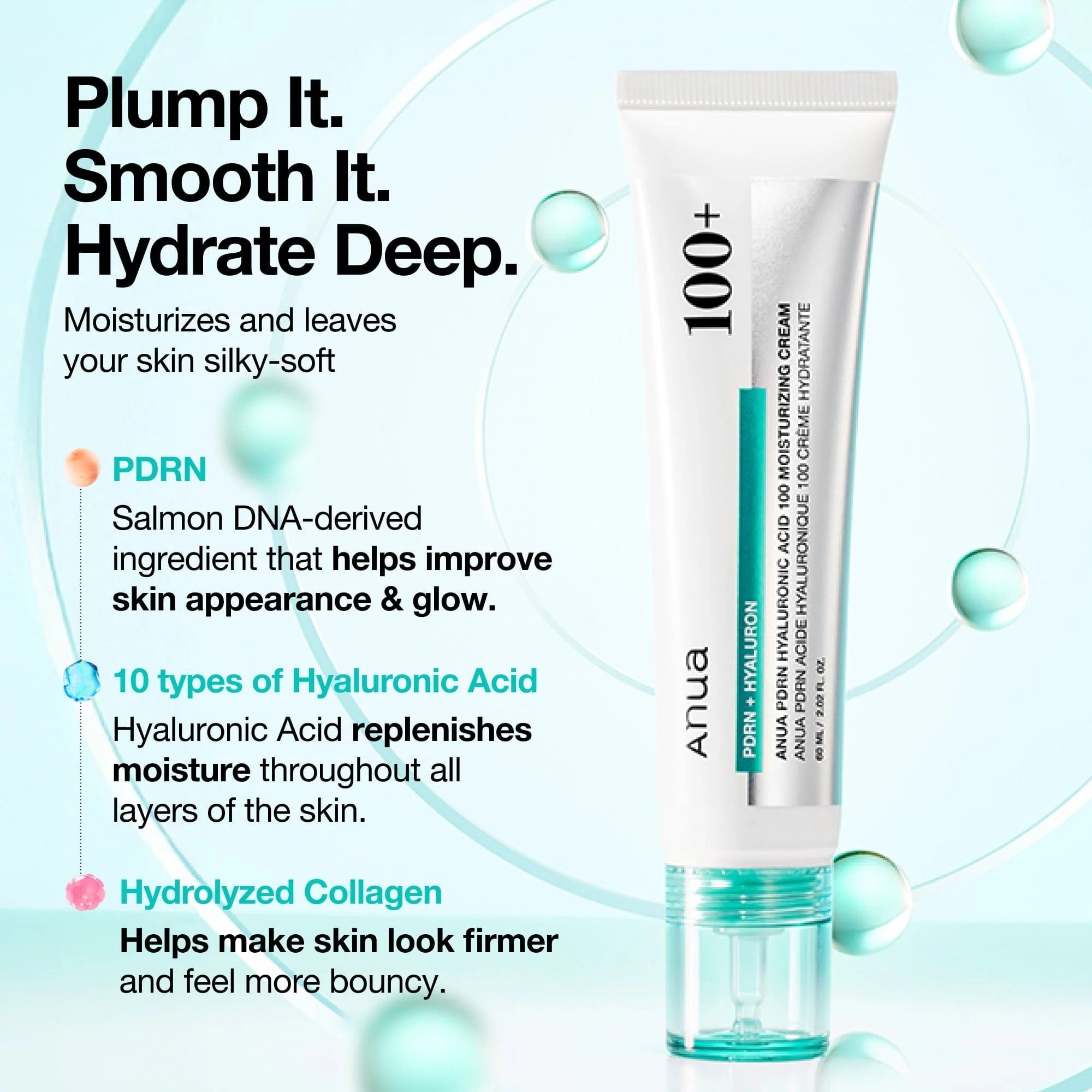 Anua PDRN 100 Hyaluron Moisturizing Cream
