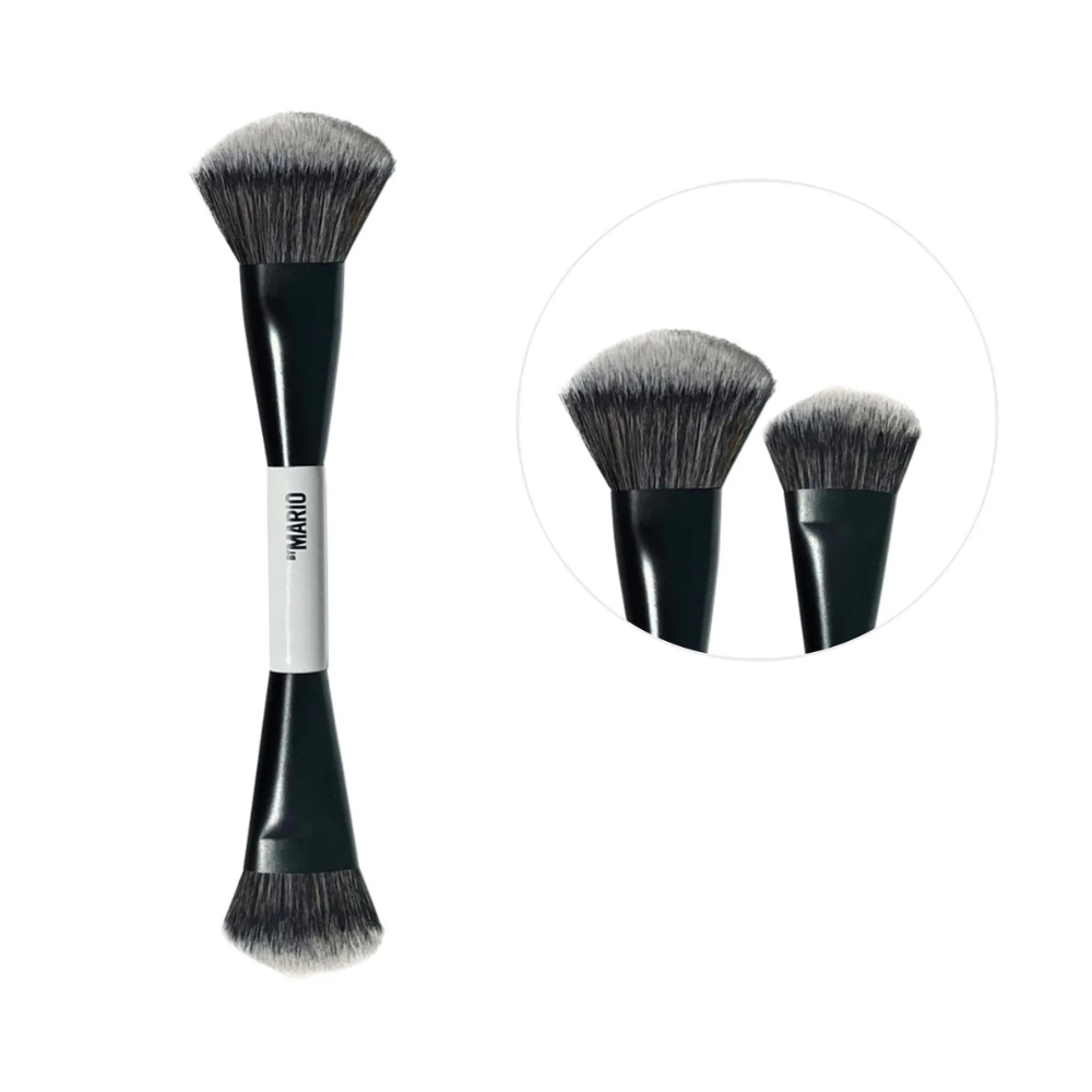 MAKEUP BY MARIO F4 Dual-Ended Foundation and Face Brush