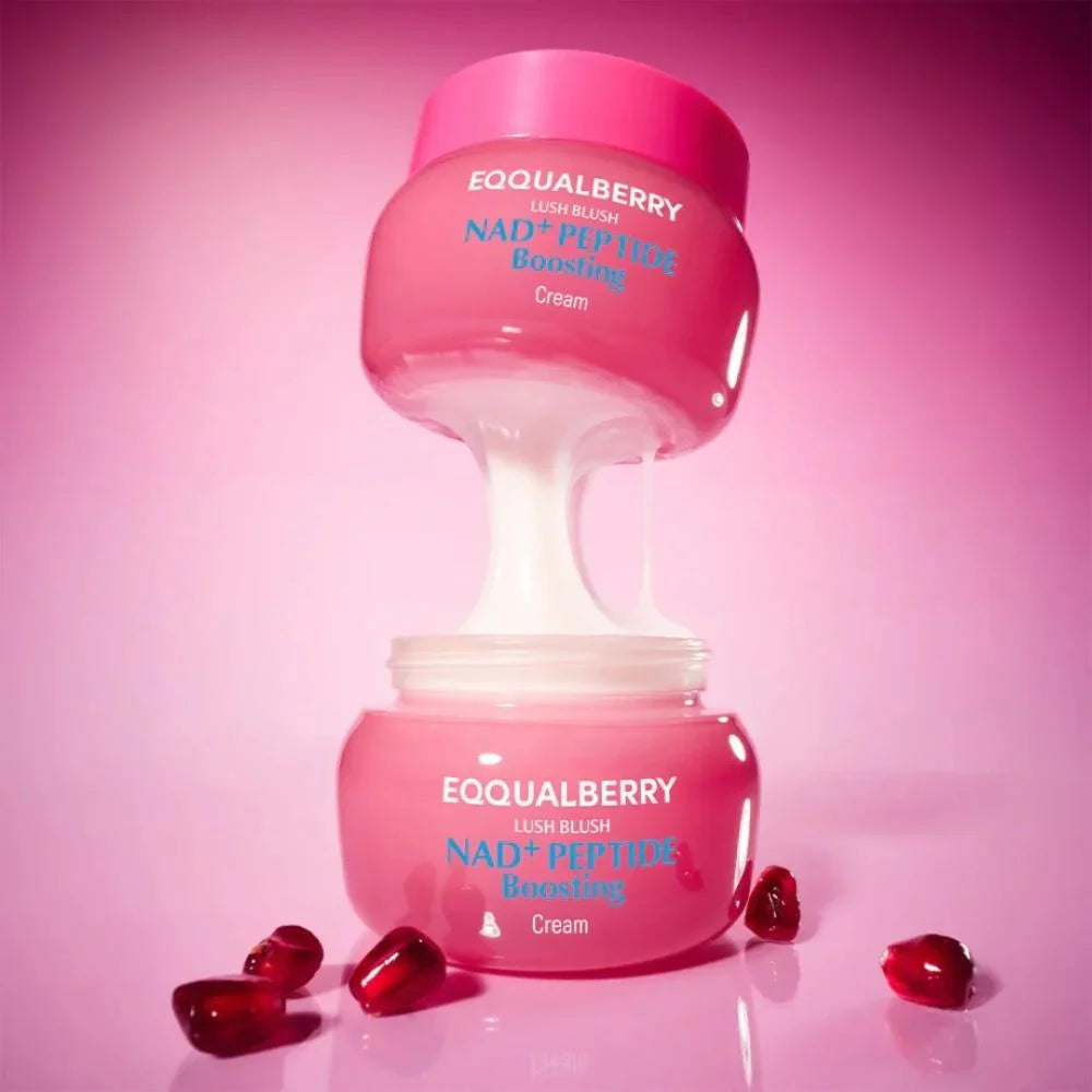 EQQUALBERRY – NAD+ Peptide Boosting Cream (50ml)