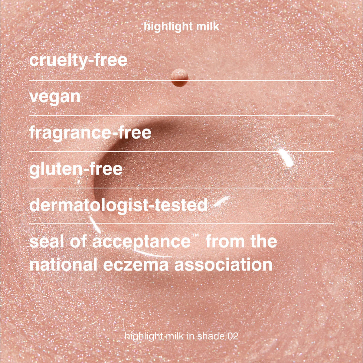 rhode Highlight Milk Multipurpose Luminizer – Pearly Champagne