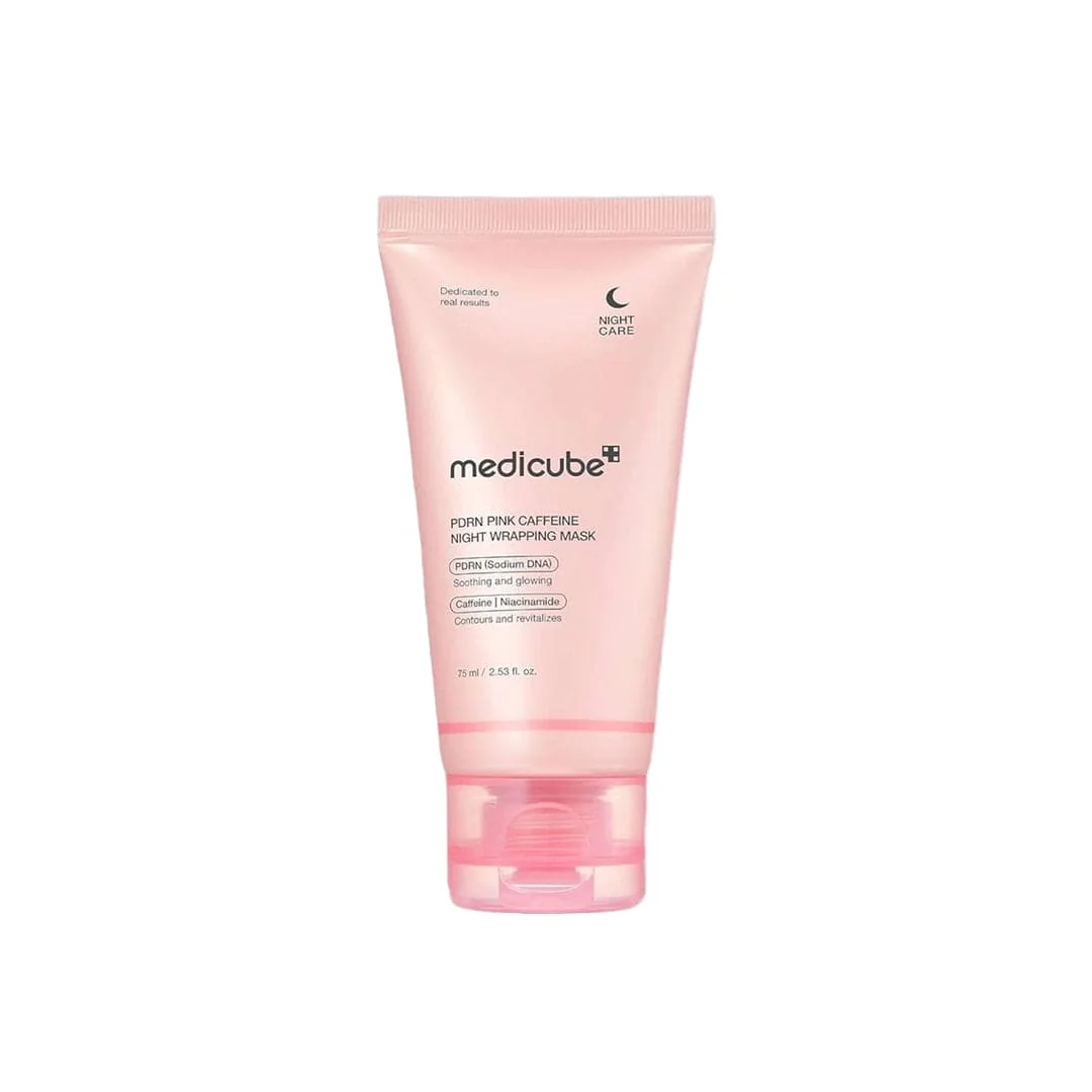 Medicube PDRN Pink Caffeine Night Wrapping Mask (75ml)